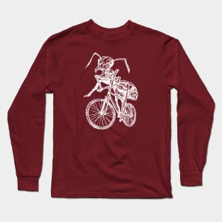 SEEMBO Ant Cycling Bicycle Bicycling Cyclist Biking Fun Bike Long Sleeve T-Shirt